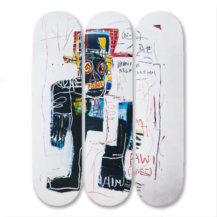 Jean-Michel Basquiat - Irony of a Negro Policeman