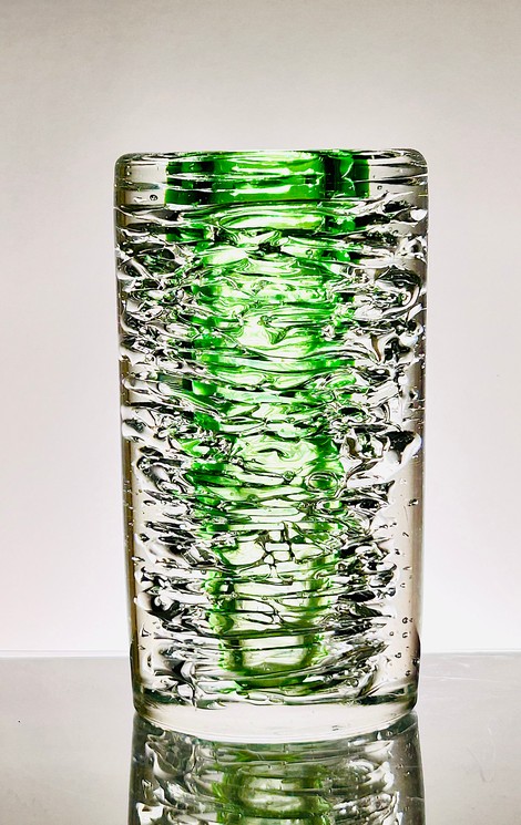Green Artistic Vasepattern no. 6825