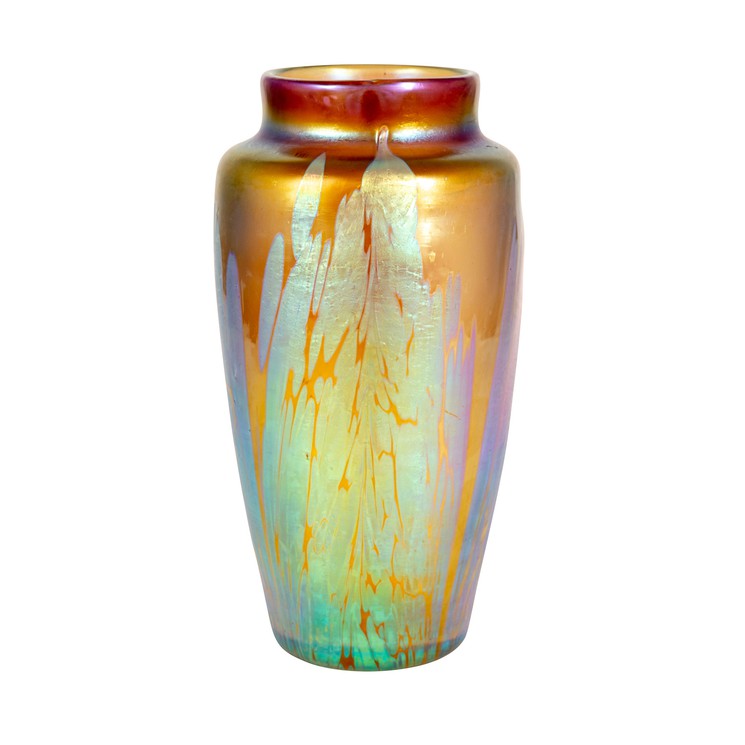 Loetz Vase Medici Maron