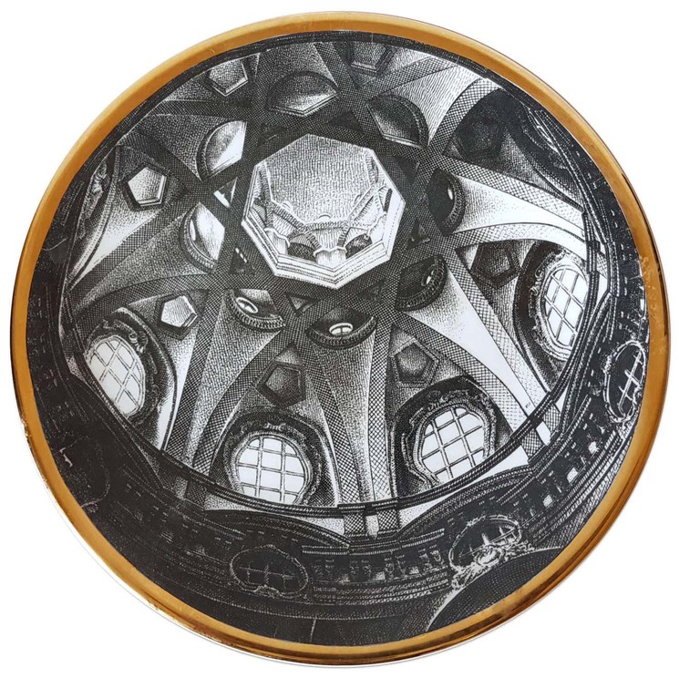 Vintage Plate from the Series of Church Domes Cupole d'Italia