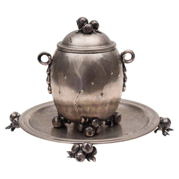 Vintage Silver Centrepiece and Tray