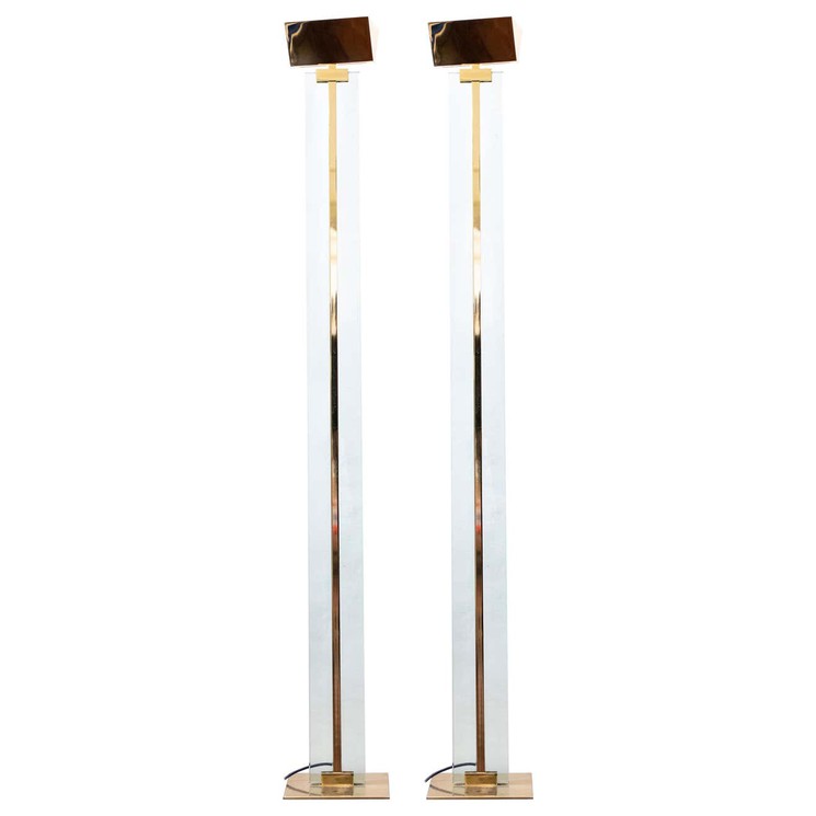 Vintage Pair of Floor Lamps