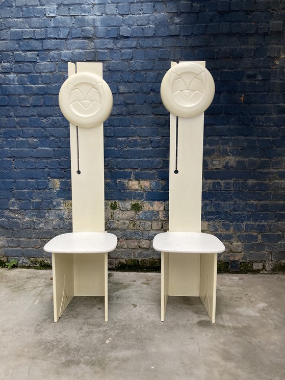 2 Dining Chairs 'Tribute to Mackintosh'
