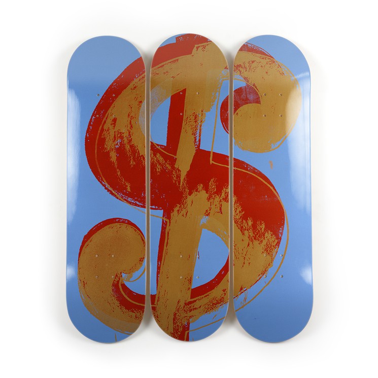 Dollar Sign Blue1981 (after Andy Warhol)